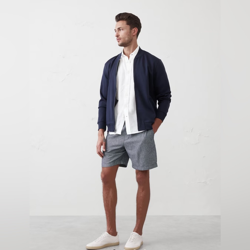 Banana Republic LUXE TOUCH BOMBER JACKET